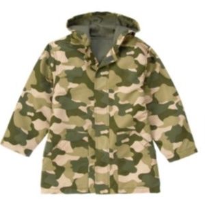GYMBOREE Baseball Camp Lightweight Lined Camo Jacket Coat Boys Girls Size 7-8